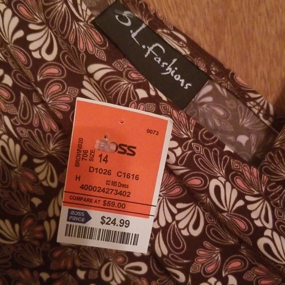 Women's SL Fashions Dress - Picture 3 of 4